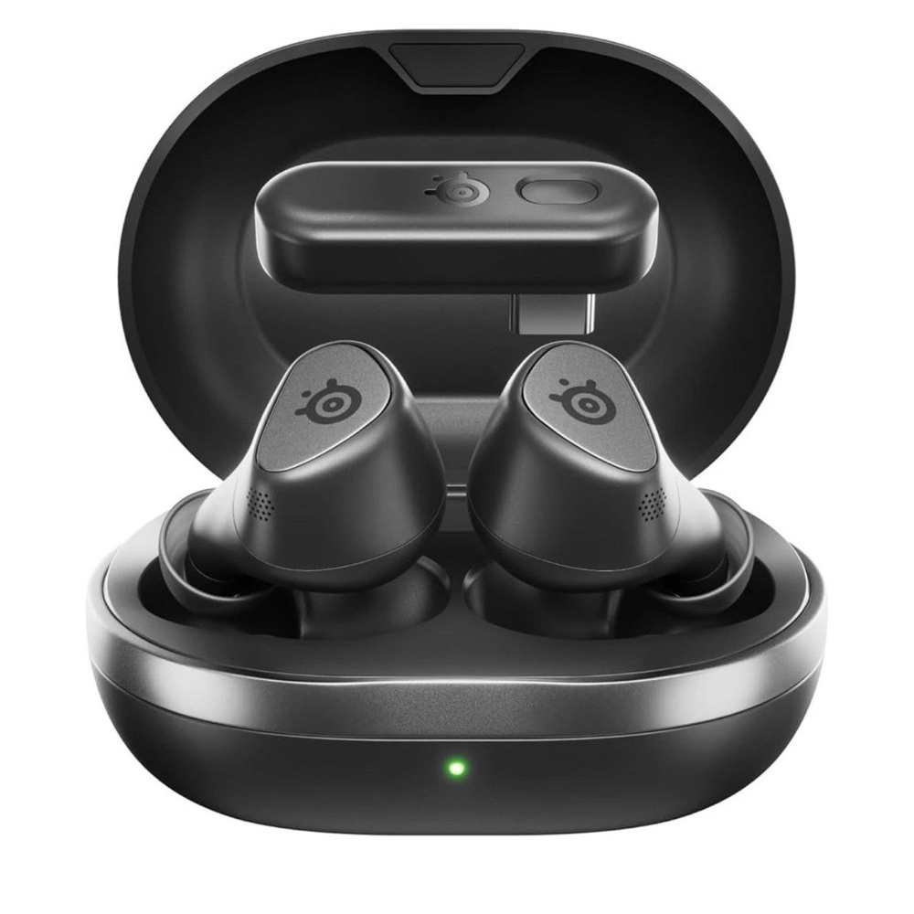 Artis Black Gaming Earbuds playstation 2.4 GHZ Bluetooth Noise Canceling